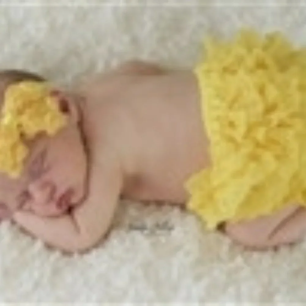 NEW Baby Cotton Ruffle Bloomer Bummie Diaper Cover